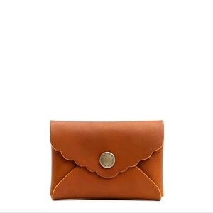 Portland Leather Mini Daisy Wallet In Honey SLG Brand New !!